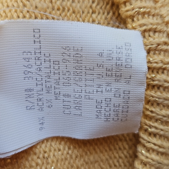 AMERICAN COLLECTION SHIRT PETITE LARGE GOLD VINTAGE WOMEN'S - Picture 6 of 6